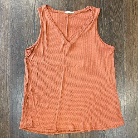 PS KATE Sleeveless Top Cozy Pointelle SZ LG - Picture 1 of 5